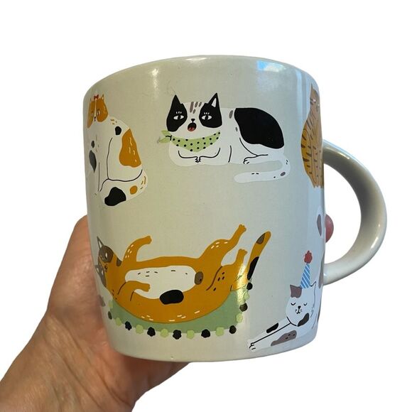 Cat Lovers Meow Mug 18oz - Picture 1 of 5